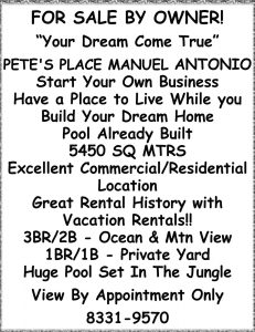 Pete's Place for sale