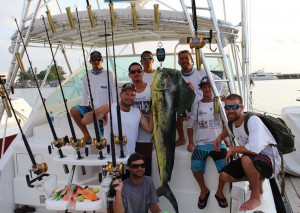 Team Trinidad with The Seahawk Day 4 Heaviest Meat Fish