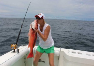 Always kiss your catch!