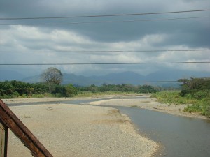 Rio Naranjo after mining