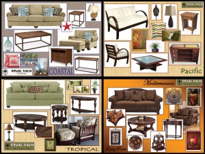 A selection of furniture packages