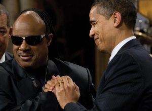 Stevie Wonder & President Obama