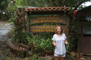 Lexi at Kids Saving the Rainforest