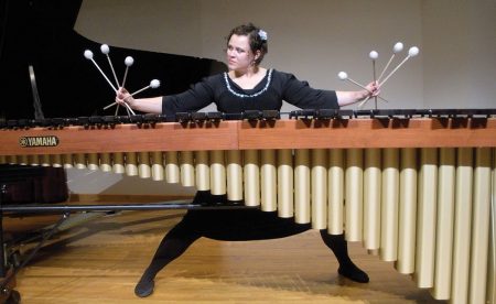 Playing with four mallets in each hand