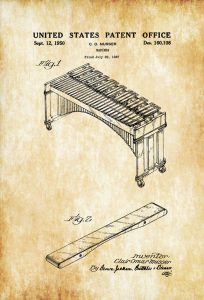 Old marimba patent