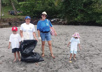 Beach clean-up