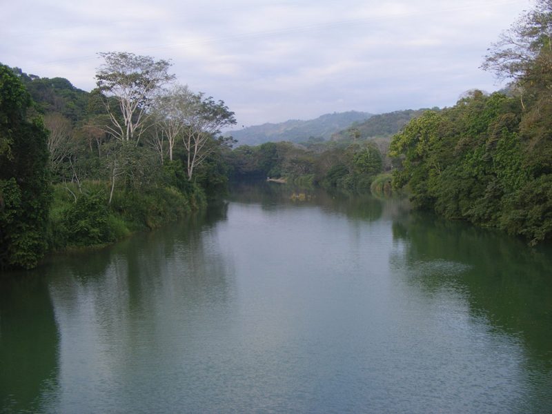 Barú River before
