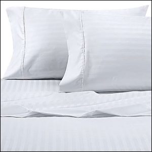 white pillows and sheets
