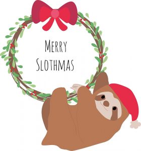 Merry Slothmas!