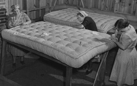 Making a mattress
